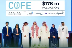 منصة COFE Tech وتطبيقها بعد جمع تمويل بقيمة 43 مليون دولار للتحضير للإدراج في البورصة السعودية